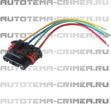 Разъём, фишка регулятора генератора Delco 4-хконтактный (CAR137352 KR UCP0007RH)