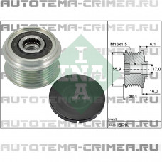Шкив генератора  chrysler voyager 2.5 td (535 0026 10)