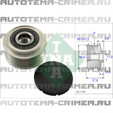 Шкив обгонный 333084 535013510 57066 (535 0135 10)