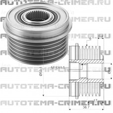 Шкив обгонный (588065 VAL)