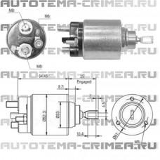 Втягивающее реле (CAR138877 MM)