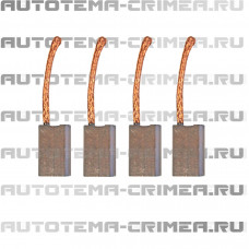 Комплект щеток (4шт)  эгур, вентилятора 5.95x12.4 (HPIX3)