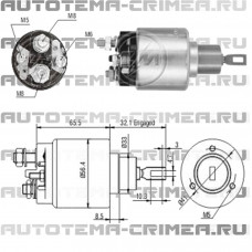 Втягивающее реле стартера (CAR136036 ZM)