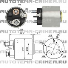 Переключатель электромагный стартера (CAR132977 ZM)
