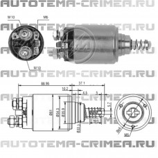 Втягивающее реле стартера (CAR130303 MM)